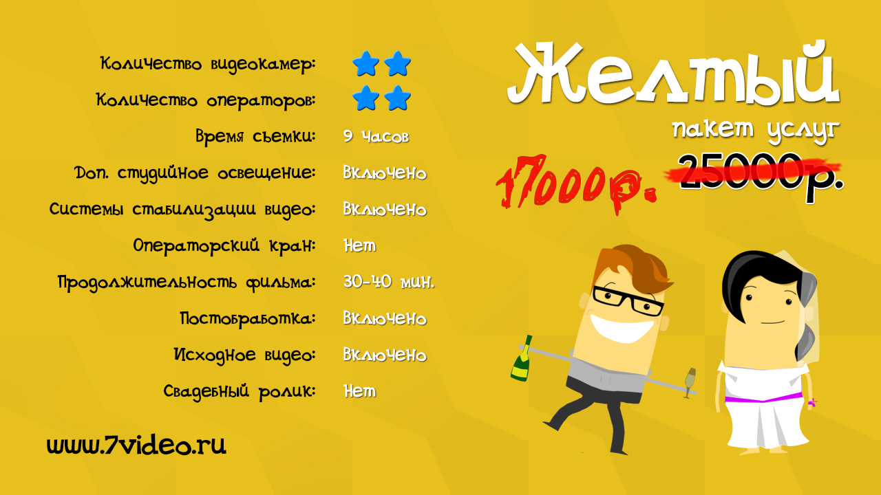 Желтый пакет, Видеостудия 7video.ru